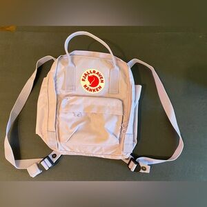 Fjällräven Kånken Mini backpack. Lavender, unused.